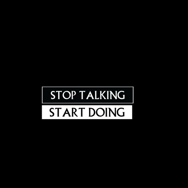 Stop Talking Start Doing Thumbnail