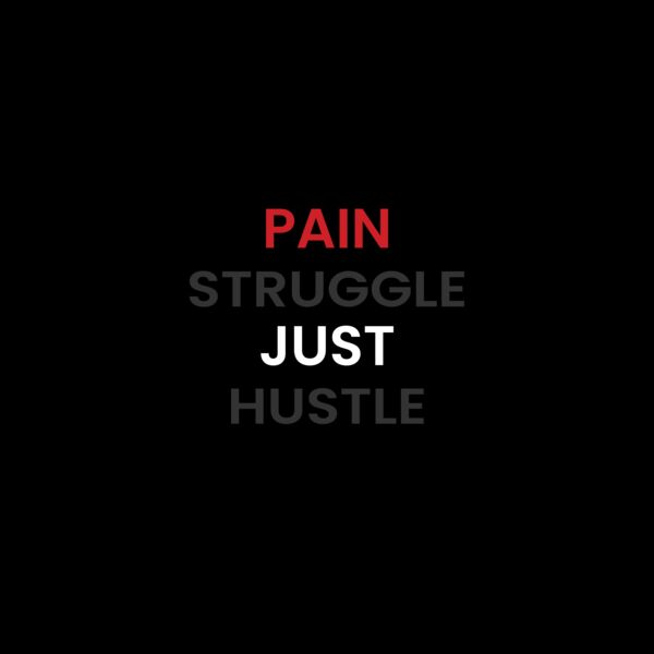 Pain Struggle Hustle Thumbnail