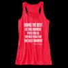 Ladies' Flowy Racerback Tank Thumbnail