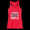 Ladies' Flowy Racerback Tank Thumbnail