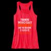 Ladies' Flowy Racerback Tank Thumbnail