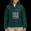 Ladies' 8 oz. Full-Zip Fleece Thumbnail