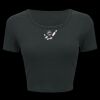 Ladies' Poly-Cotton Crop T-Shirt Thumbnail