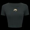 Ladies' Poly-Cotton Crop T-Shirt Thumbnail