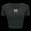 Ladies' Poly-Cotton Crop T-Shirt Thumbnail