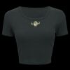 Ladies' Poly-Cotton Crop T-Shirt Thumbnail