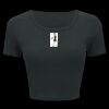 Ladies' Poly-Cotton Crop T-Shirt Thumbnail