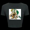 Ladies' Poly-Cotton Crop T-Shirt Thumbnail