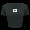 Ladies' Poly-Cotton Crop T-Shirt Thumbnail