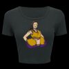 Ladies' Poly-Cotton Crop T-Shirt Thumbnail