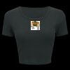 Ladies' Poly-Cotton Crop T-Shirt Thumbnail