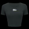 Ladies' Poly-Cotton Crop T-Shirt Thumbnail