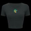 Ladies' Poly-Cotton Crop T-Shirt Thumbnail