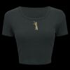 Ladies' Poly-Cotton Crop T-Shirt Thumbnail