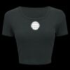 Ladies' Poly-Cotton Crop T-Shirt Thumbnail