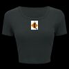 Ladies' Poly-Cotton Crop T-Shirt Thumbnail