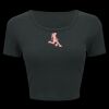 Ladies' Poly-Cotton Crop T-Shirt Thumbnail