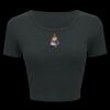 Ladies' Poly-Cotton Crop T-Shirt Thumbnail