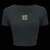 Ladies' Poly-Cotton Crop T-Shirt Thumbnail