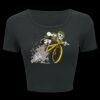 Ladies' Poly-Cotton Crop T-Shirt Thumbnail
