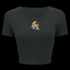 Ladies' Poly-Cotton Crop T-Shirt Thumbnail