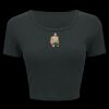 Ladies' Poly-Cotton Crop T-Shirt Thumbnail