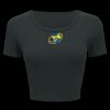 Ladies' Poly-Cotton Crop T-Shirt Thumbnail
