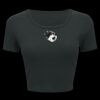 Ladies' Poly-Cotton Crop T-Shirt Thumbnail