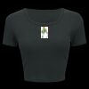 Ladies' Poly-Cotton Crop T-Shirt Thumbnail
