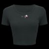 Ladies' Poly-Cotton Crop T-Shirt Thumbnail
