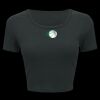 Ladies' Poly-Cotton Crop T-Shirt Thumbnail