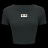 Ladies' Poly-Cotton Crop T-Shirt Thumbnail