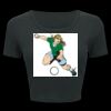 Ladies' Poly-Cotton Crop T-Shirt Thumbnail