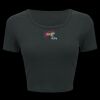 Ladies' Poly-Cotton Crop T-Shirt Thumbnail