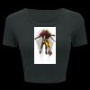 Ladies' Poly-Cotton Crop T-Shirt Thumbnail
