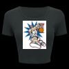 Ladies' Poly-Cotton Crop T-Shirt Thumbnail
