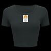 Ladies' Poly-Cotton Crop T-Shirt Thumbnail