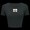 Ladies' Poly-Cotton Crop T-Shirt Thumbnail