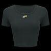 Ladies' Poly-Cotton Crop T-Shirt Thumbnail