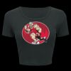 Ladies' Poly-Cotton Crop T-Shirt Thumbnail