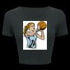 Ladies' Poly-Cotton Crop T-Shirt Thumbnail