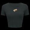 Ladies' Poly-Cotton Crop T-Shirt Thumbnail
