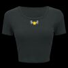 Ladies' Poly-Cotton Crop T-Shirt Thumbnail