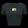 Ladies' Poly-Cotton Crop T-Shirt Thumbnail
