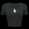 Ladies' Poly-Cotton Crop T-Shirt Thumbnail