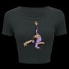 Ladies' Poly-Cotton Crop T-Shirt Thumbnail
