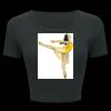 Ladies' Poly-Cotton Crop T-Shirt Thumbnail