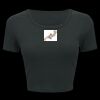 Ladies' Poly-Cotton Crop T-Shirt Thumbnail
