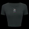 Ladies' Poly-Cotton Crop T-Shirt Thumbnail