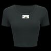 Ladies' Poly-Cotton Crop T-Shirt Thumbnail
